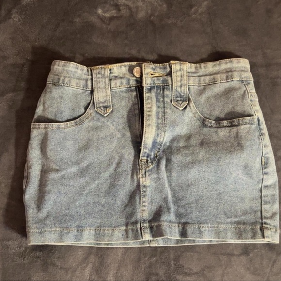 Dresses & Skirts - Denim Mini Skirt